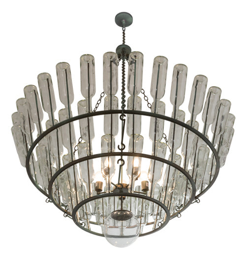 Meyda Tiffany 160037 Five Light Chandelier, Verdigris