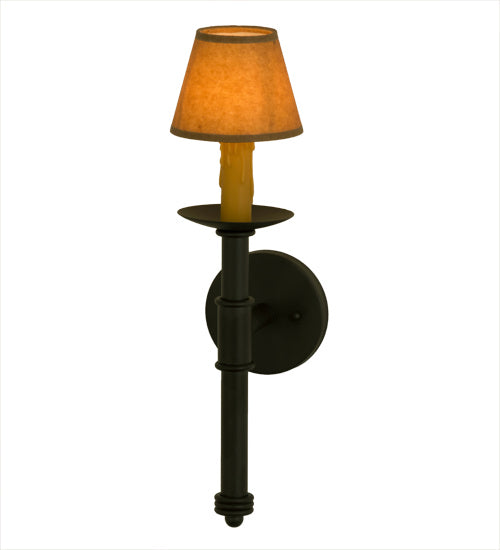 Meyda Tiffany 160120 One Light Wall Sconce, Oil Rubbed Bronze
