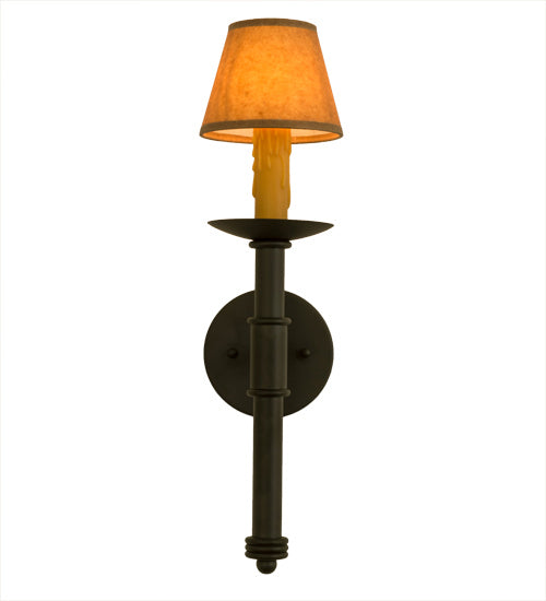 Meyda Tiffany 160120 One Light Wall Sconce, Oil Rubbed Bronze