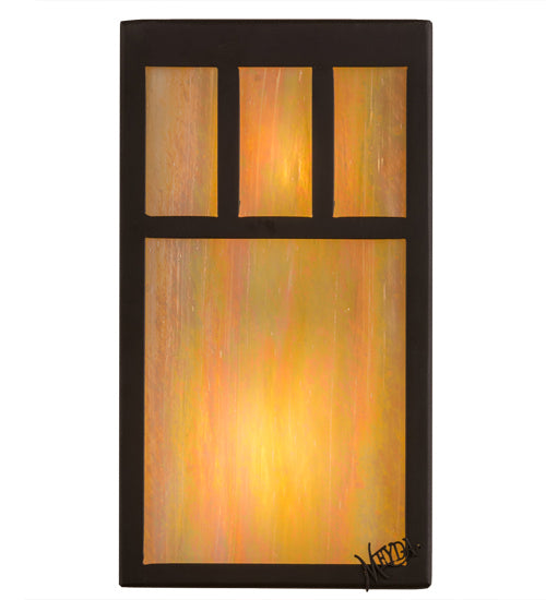 Meyda Tiffany 168885 Two Light Wall Sconce, Oil Rubbed Bronze