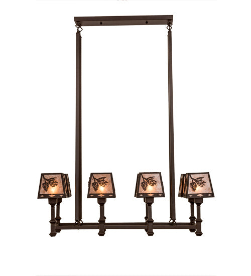 Meyda Tiffany 170354 Eight Light Chandelier, Cafe Noir