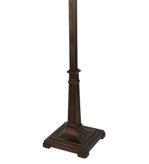 Meyda Tiffany 172176 One Light Floor Base, Mahogany Bronze