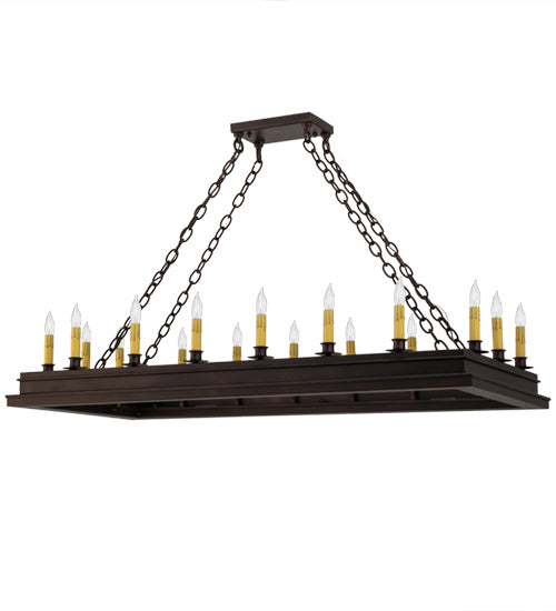 Meyda Tiffany 172607 18 Light Pendant, Mahogany Bronze