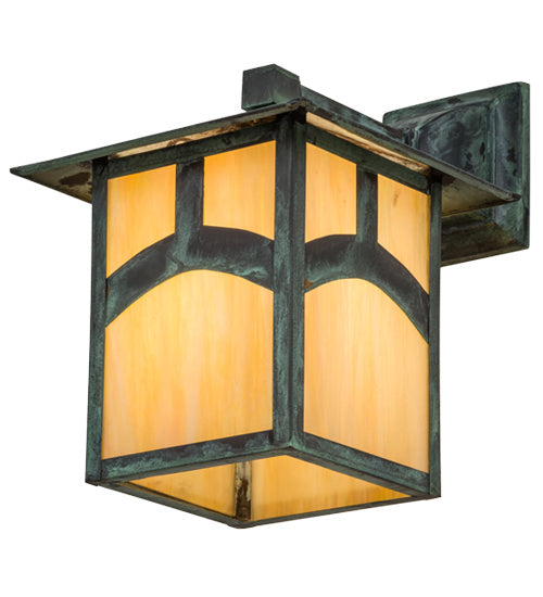 Meyda Tiffany 39414 One Light Wall Sconce, Verdigris