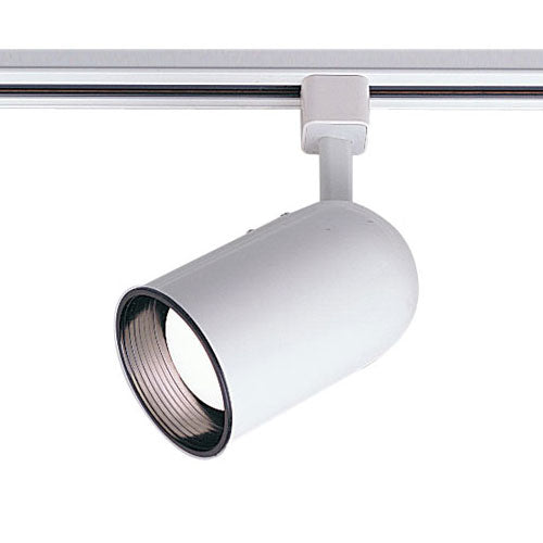 Nora Lighting NTH-105W/L Rd Back Cyl Par20 Wh,Bk Baf "L, White