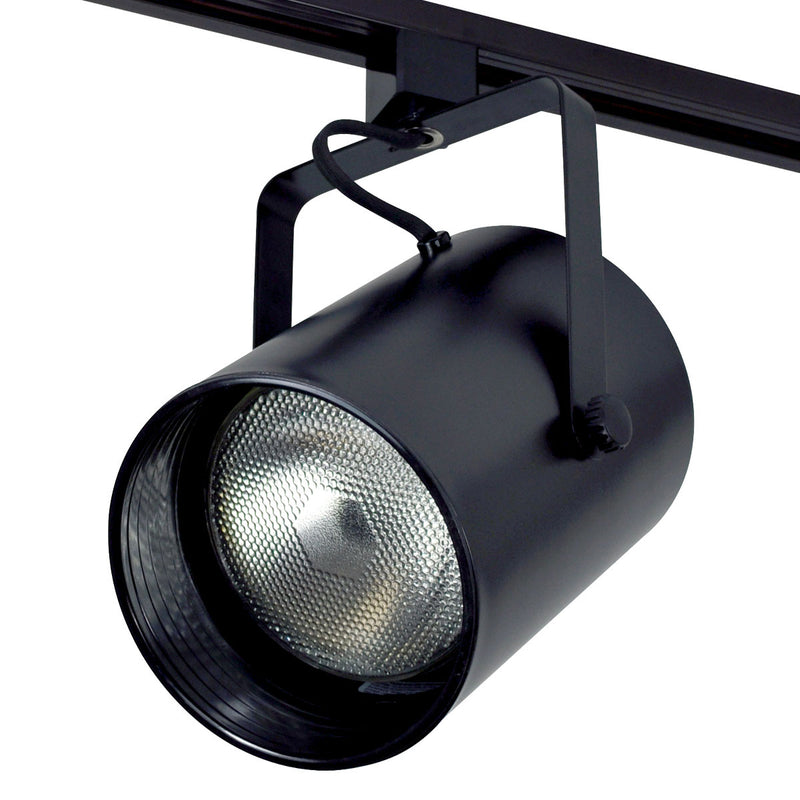 Nora Lighting NTH-113B/J Flatback Cyl W/"J" Adpt P38 Bk, Black