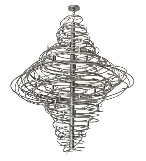 Meyda Tiffany 172410 36 Light Chandelier, Pewter