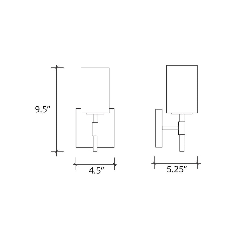 Justice Designs POR-8411-10-SAWT-NCKL One Light Wall Sconce, Brushed Nickel
