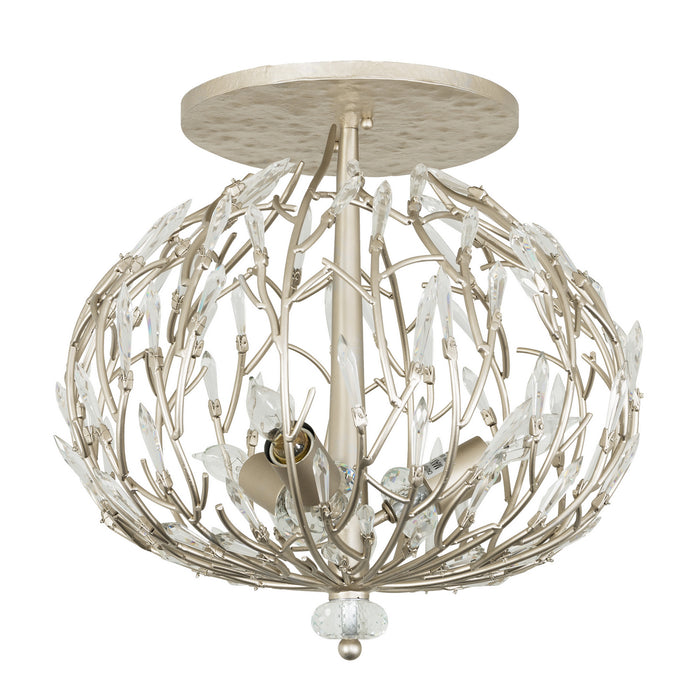Varaluz 271S03GD Three Light Ceiling Mount, Gold Dust