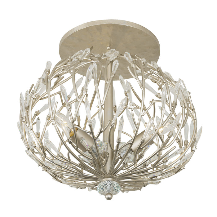 Varaluz 271S03GD Three Light Ceiling Mount, Gold Dust