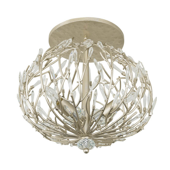 Varaluz 271S03GD Three Light Ceiling Mount, Gold Dust
