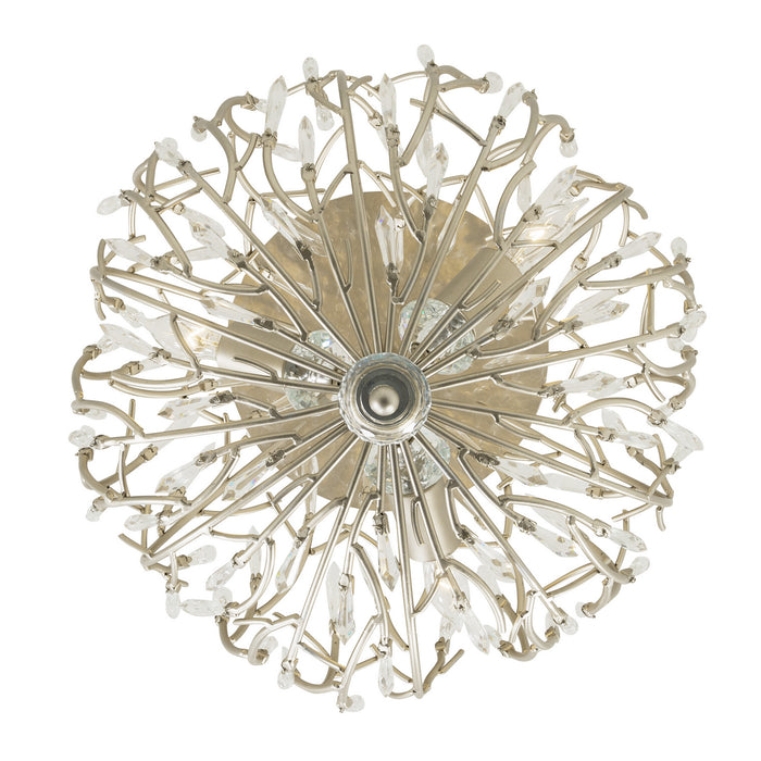 Varaluz 271S03GD Three Light Ceiling Mount, Gold Dust