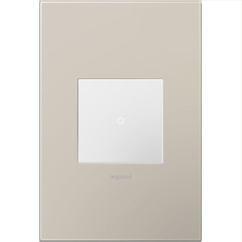 Legrand AWP1G2GG4 Gang Wall Plate, Greige