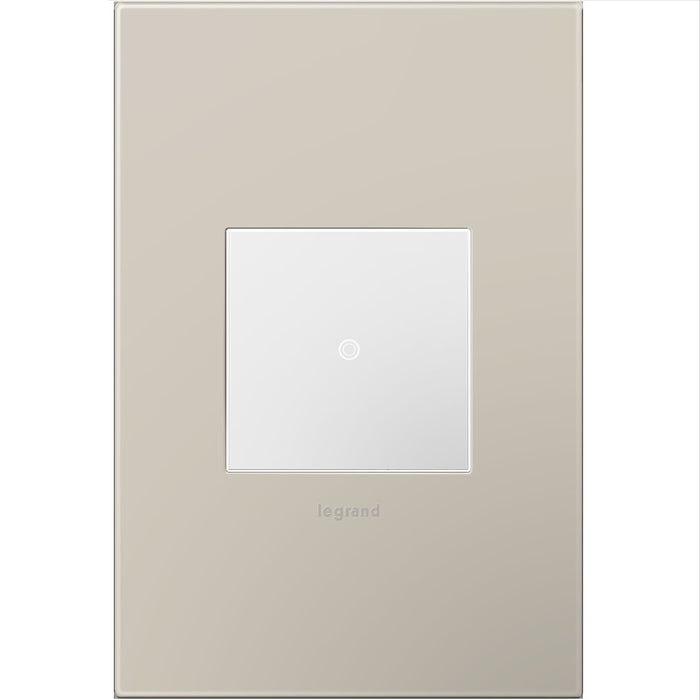 Legrand AWP1G2GG4 Gang Wall Plate, Greige