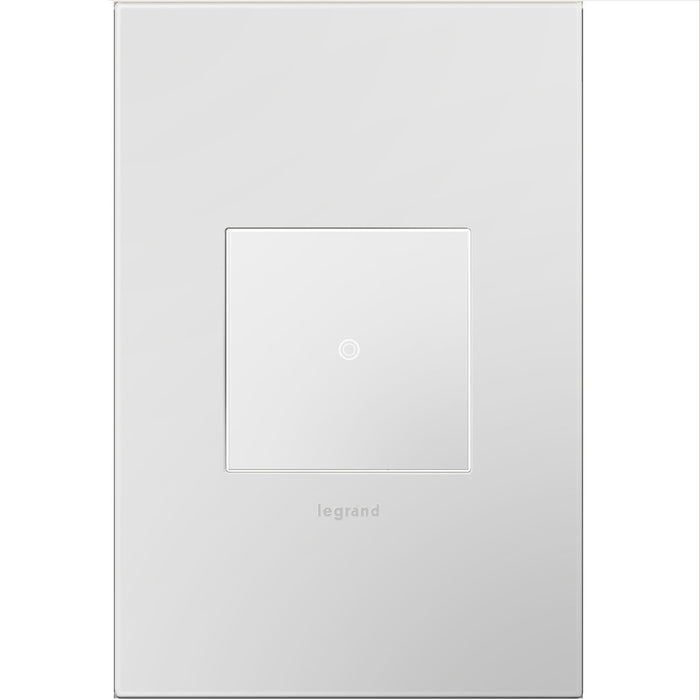 Legrand AWP1G2PW4 Gang Wall Plate, White