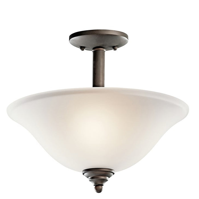 Kichler 3694OZWL18 LED Pendant/Semi Flush, Olde Bronze