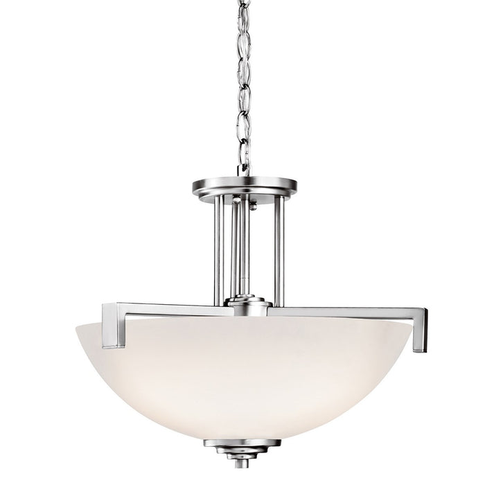 Kichler 3797CHL18 LED Pendant/Semi Flush, Chrome