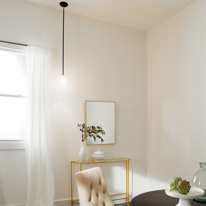 Kichler 43077OZL18 LED Mini Pendant, Olde Bronze