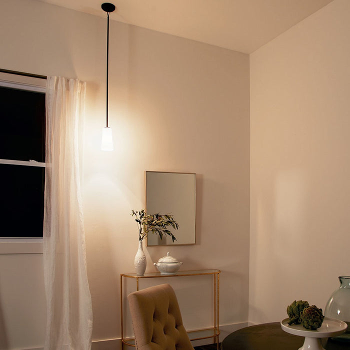 Kichler 43077OZL18 LED Mini Pendant, Olde Bronze