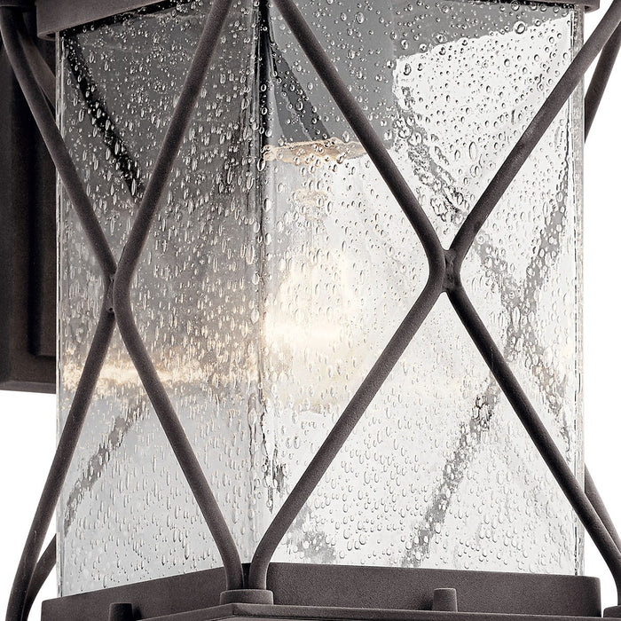 Kichler 49743WZCL18 LED Outdoor Wall Mount, Weathered Zinc