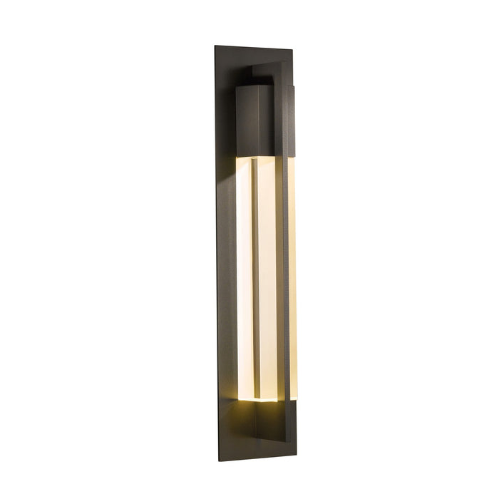 Hubbardton Forge 306405-SKT-77-ZM0333 One Light Outdoor Wall Sconce, Coastal Dark Smoke