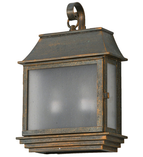 Meyda Tiffany 182587 Two Light Wall Sconce, Golden Bronze