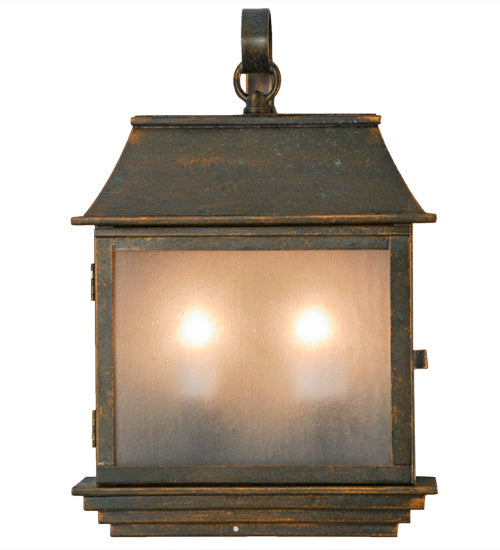 Meyda Tiffany 182587 Two Light Wall Sconce, Golden Bronze