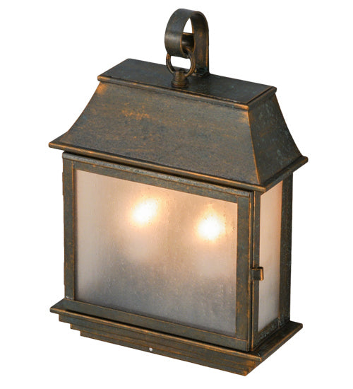 Meyda Tiffany 182587 Two Light Wall Sconce, Golden Bronze