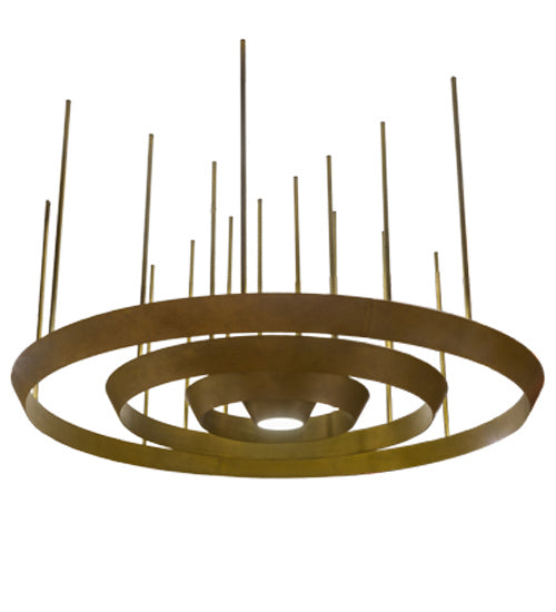 Meyda Tiffany 172709 LED Pendant, Gold Matte