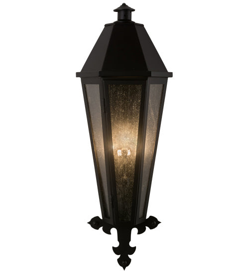 Meyda Tiffany 181850 Three Light Wall Sconce, Blackwash