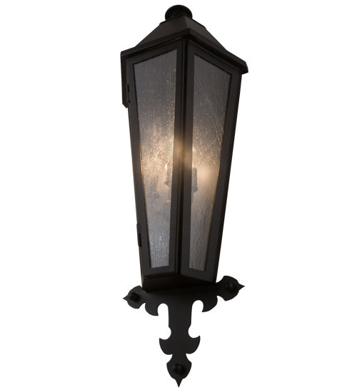Meyda Tiffany 181850 Three Light Wall Sconce, Blackwash