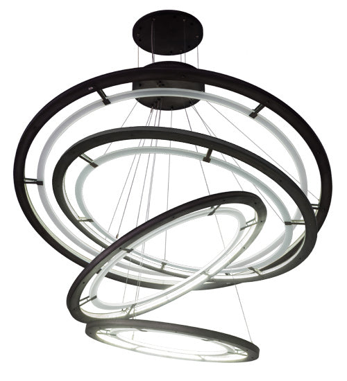 Meyda Tiffany 187057 LED Pendant, Industrial Steel