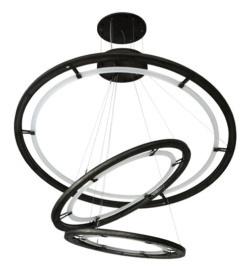 Meyda Tiffany 187568 LED Pendant, Industrial Steel