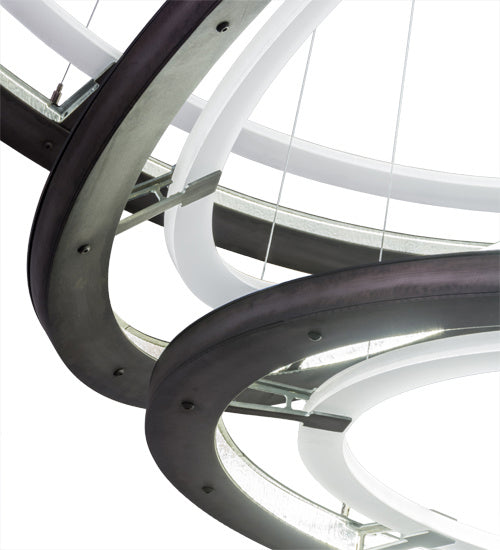 Meyda Tiffany 187568 LED Pendant, Industrial Steel