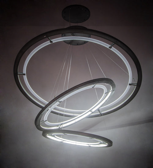 Meyda Tiffany 187568 LED Pendant, Industrial Steel