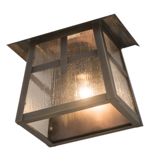 Meyda Tiffany 92114 One Light Wall Sconce, Craftsman Brown