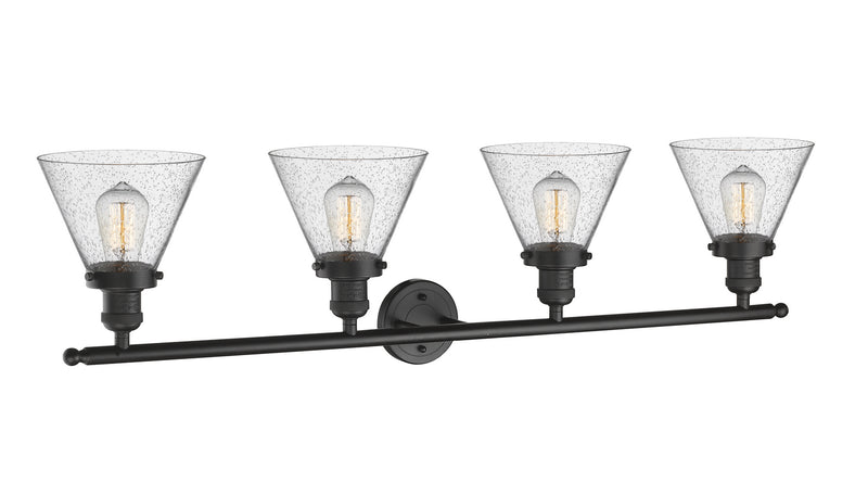 Innovations 215-OB-G44 Four Light Bath Vanity, Oil Rubbed Bronze