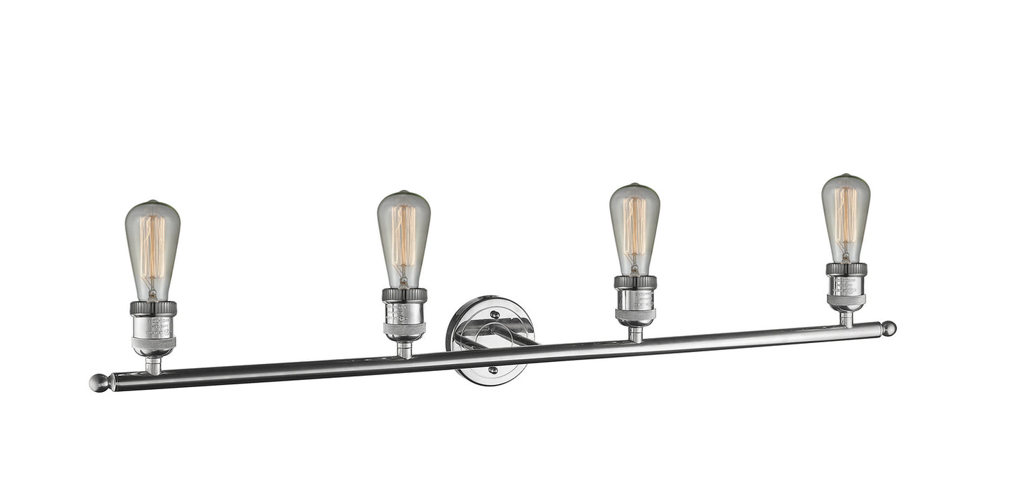 Innovations 215-PN Four Light Bath Vanity, Polished Nickel