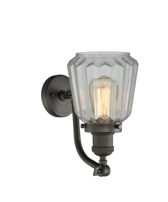 Innovations 515-1W-OB-G142 One Light Wall Sconce, Oil Rubbed Bronze