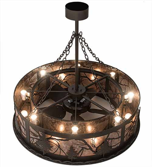 Meyda Tiffany 190079 16 Light Chandel-Air, Oil Rubbed Bronze