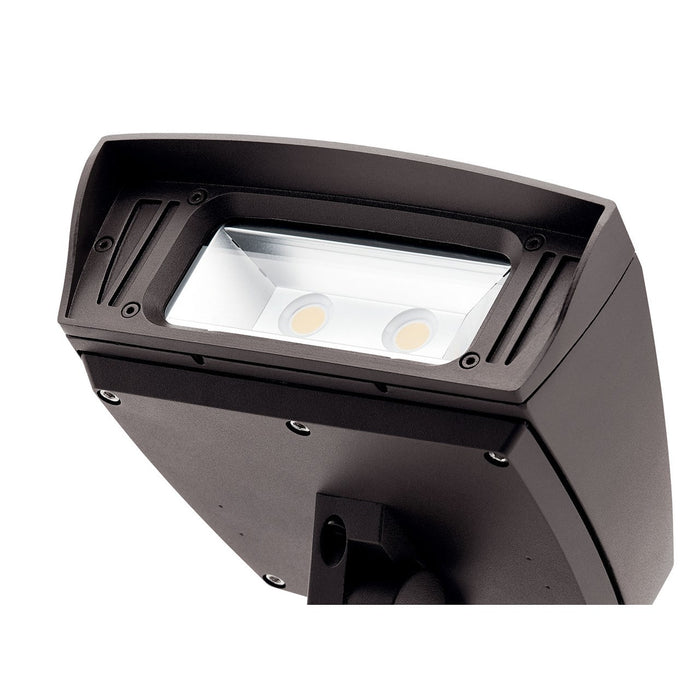 Kichler 16223AZT30 LED Landscape Flood, Textured Architectural Bronze