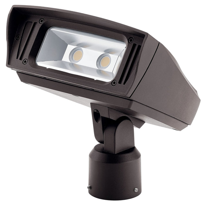 Kichler 16223AZT30 LED Landscape Flood, Textured Architectural Bronze