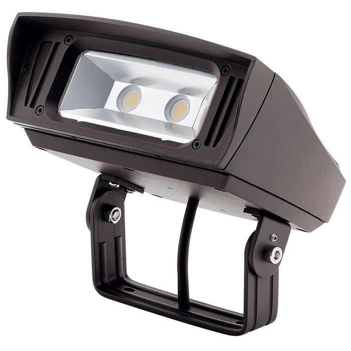 Kichler 16223AZT30 LED Landscape Flood, Textured Architectural Bronze