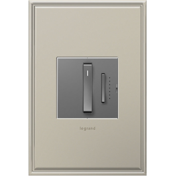Legrand ADWR703TUM4 Tru-Universal Dimmer, Magnesium