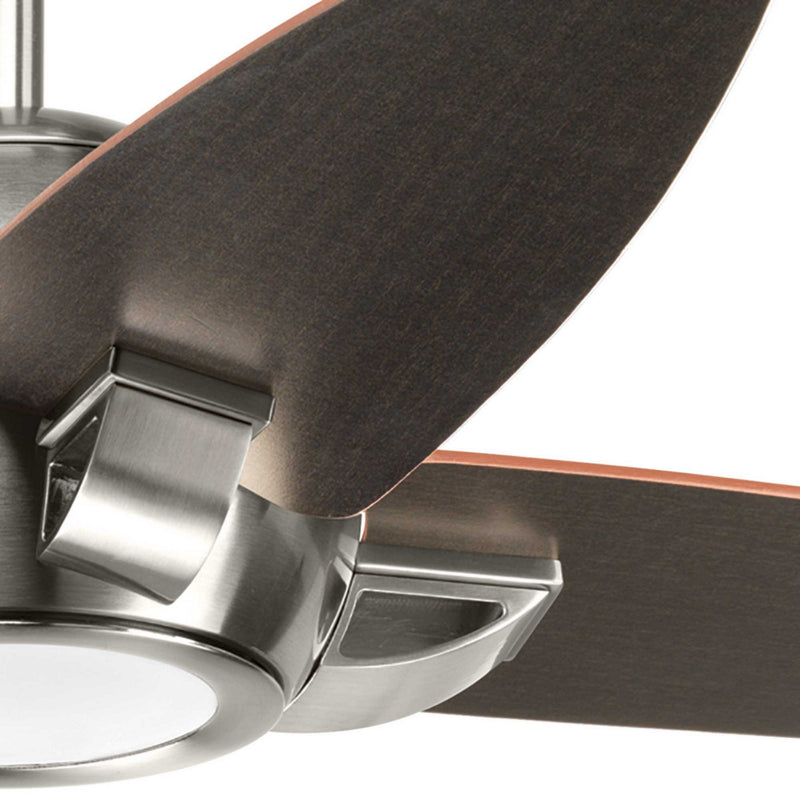 Progress Lighting P2542-0930K 54" Ceiling Fan, Brushed Nickel