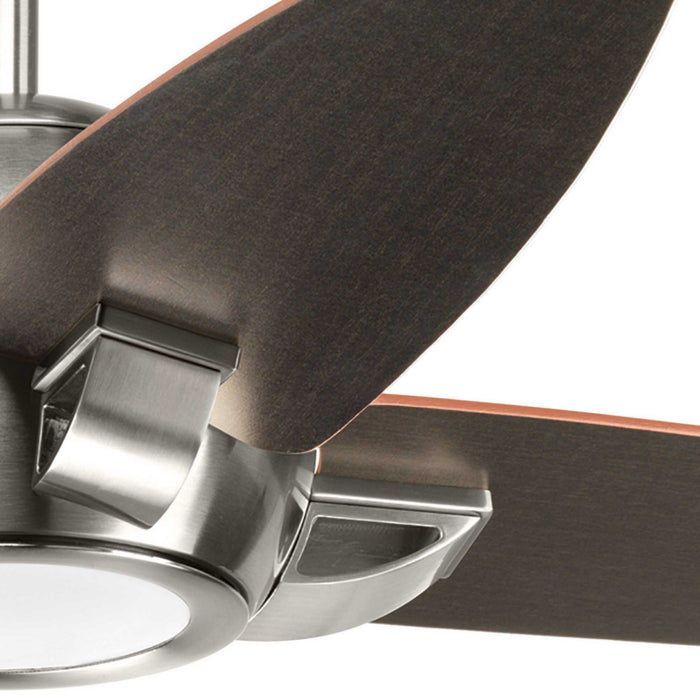 Progress Lighting P2542-0930K 54" Ceiling Fan, Brushed Nickel
