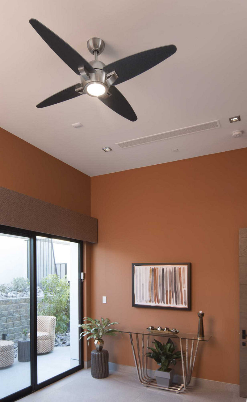 Progress Lighting P2542-0930K 54" Ceiling Fan, Brushed Nickel