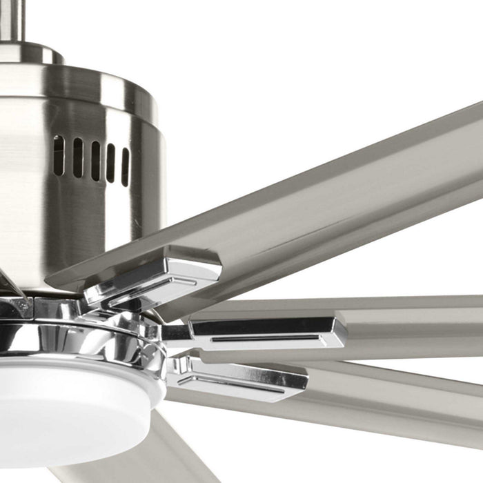 Progress Lighting P2550-0930K 72" Ceiling Fan, Brushed Nickel