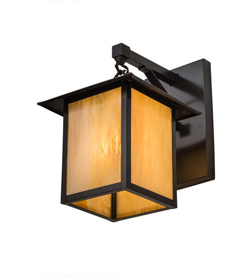 Meyda Tiffany 2561 One Light Wall Sconce, Craftsman Brown