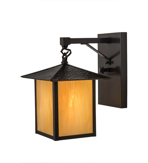 Meyda Tiffany 2561 One Light Wall Sconce, Craftsman Brown